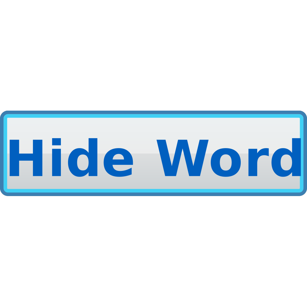 another word for hiide