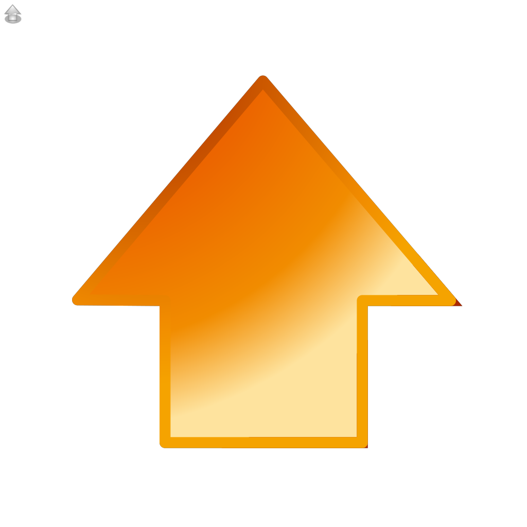 Up Glossy Arrow PNG, SVG Clip art for Web Download Clip