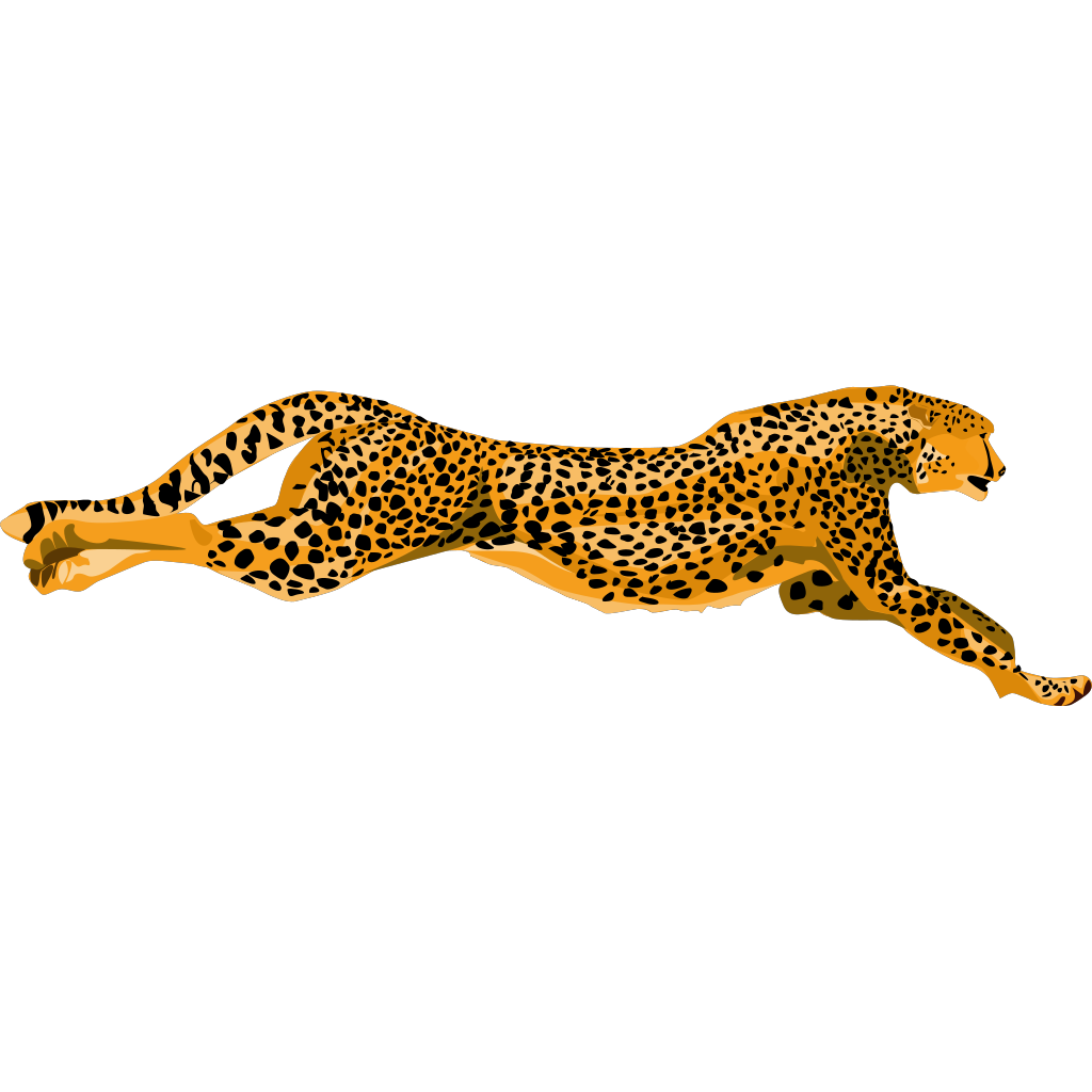 Running Cheetah PNG, SVG Clip art for Web - Download Clip Art, PNG Icon