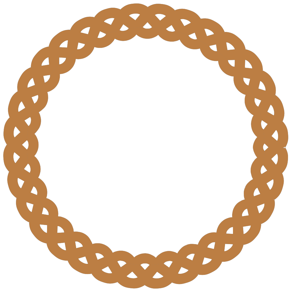 Download Brown Circle Frame Braid PNG, SVG Clip art for Web ...