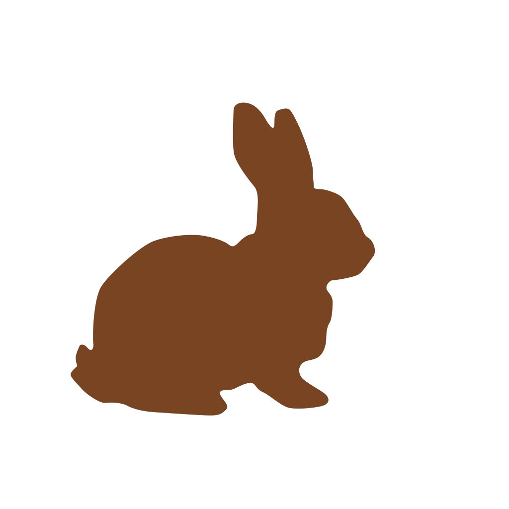 Download Chocolate Easter Bunny PNG, SVG Clip art for Web ...