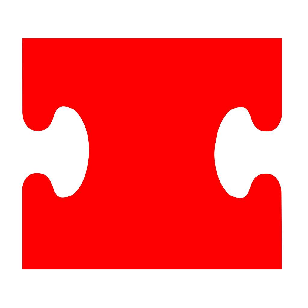 Puzzle Piece Red PNG, SVG Clip art for Web - Download Clip Art, PNG
