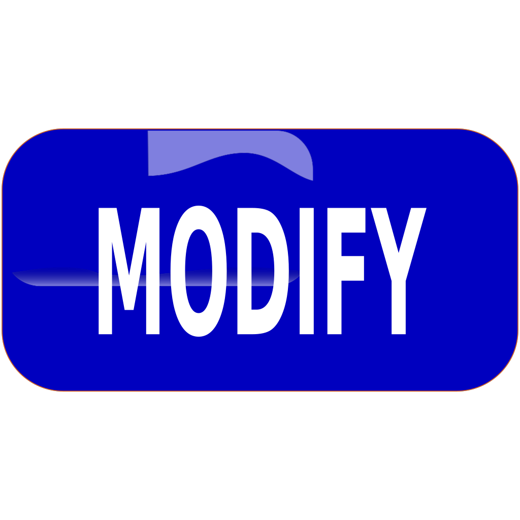 Blue Modify Rectangle Button PNG SVG Clip art for Web Blue Modify Rectangle Button PNG SVG Clip art for Web