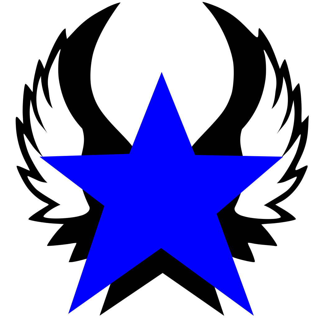 Blue Star SVG Clip arts download - Download Clip Art, PNG Icon Arts