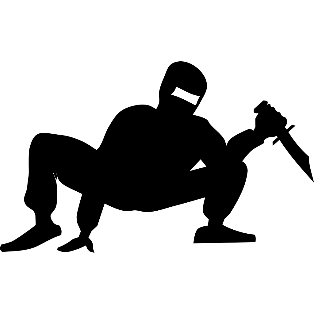 Download Ninja Hiding PNG, SVG Clip art for Web - Download Clip Art, PNG Icon Arts