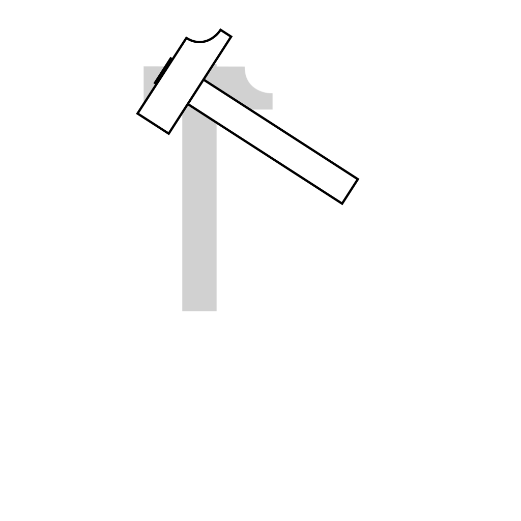 Hammer Outline PNG, SVG Clip art for Download Clip Art, PNG Icon Arts