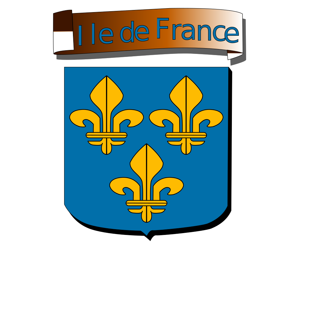 Ile De France SVG Clip arts