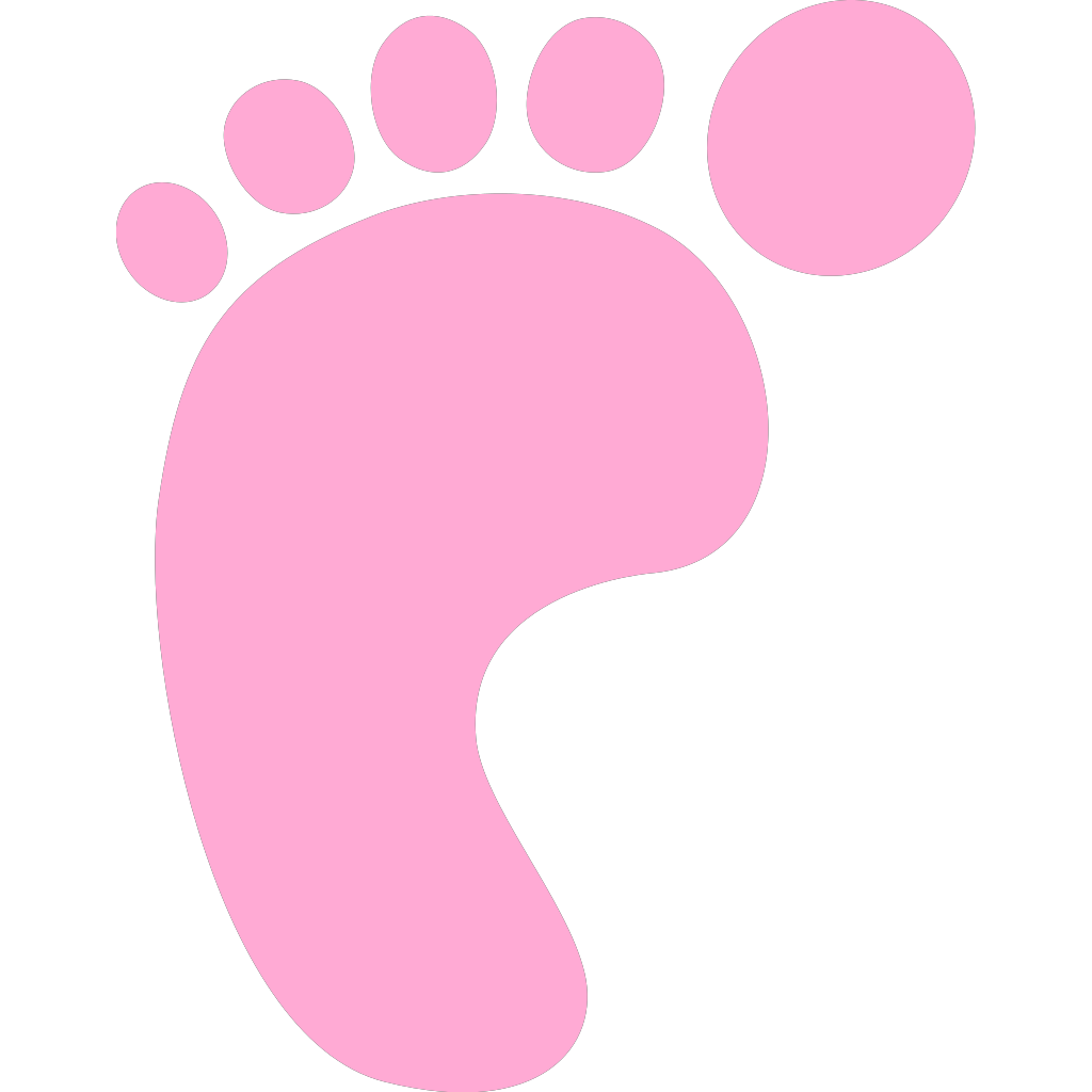 Baby Footprint Digital Download Dxf Png Eps Baby