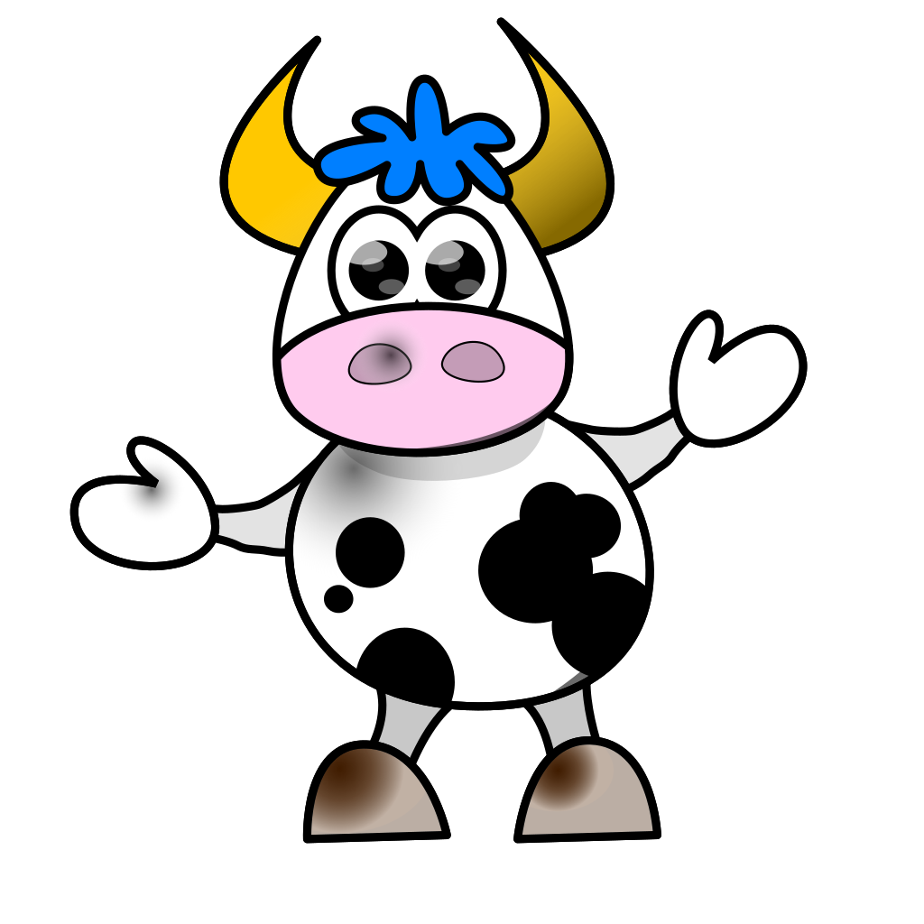 Free Free 50 Baby Cow Face Svg Cartoon Cow Svg SVG PNG EPS DXF File