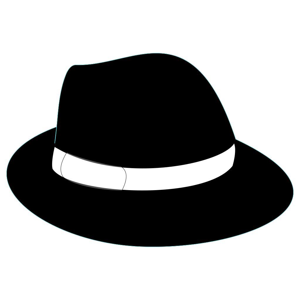Black Hat PNG, SVG Clip art for Web - Download Clip Art, PNG Icon Arts