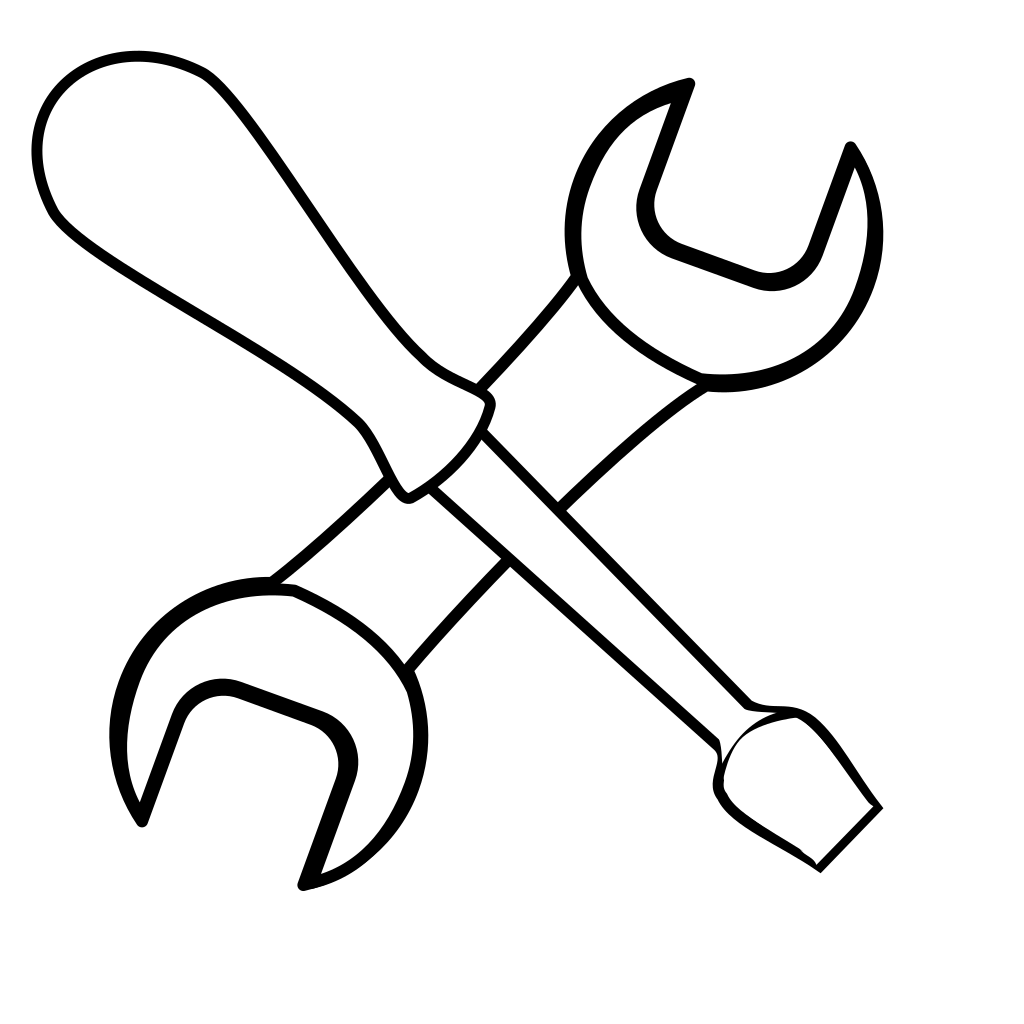 White Tools PNG, SVG Clip art for  Download Clip Art, PNG Icon Arts