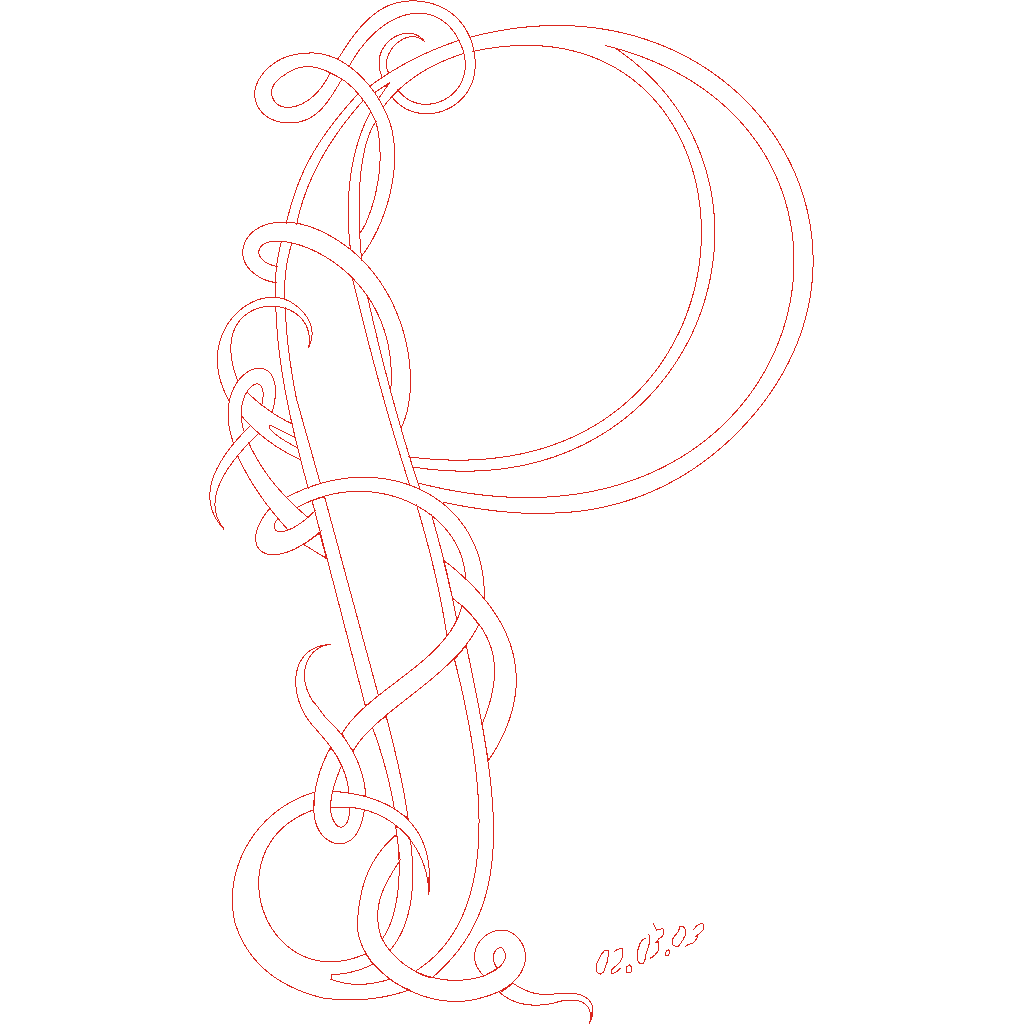 Download Monogram Letter P PNG, SVG Clip art for Web - Download Clip Art, PNG Icon Arts
