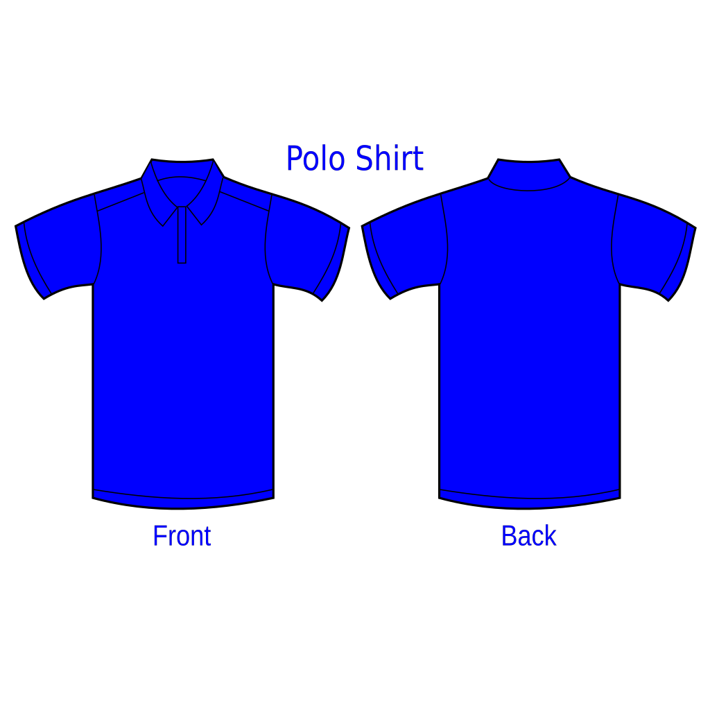 Download Polo Shirt Blue PNG, SVG Clip art for Web - Download Clip ...