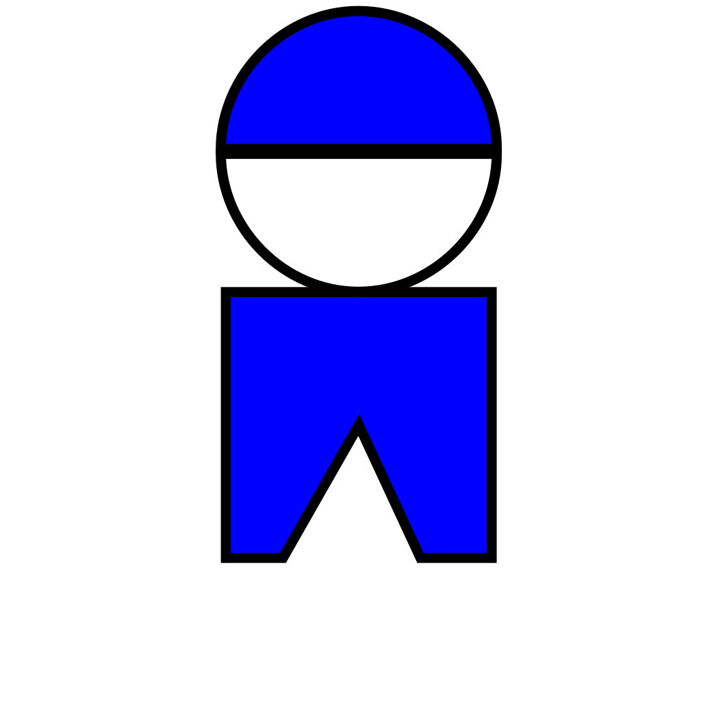 Largest symbol. Boy symbol. Symbol Clipart.