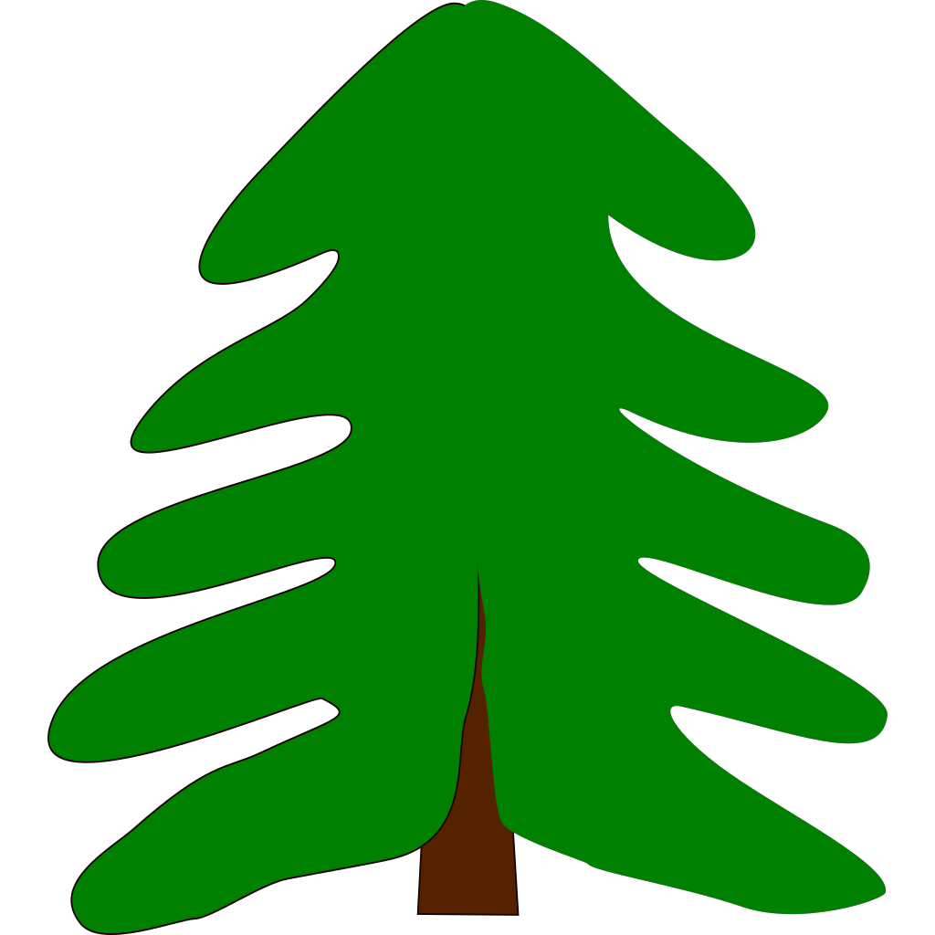 Ель рисунок