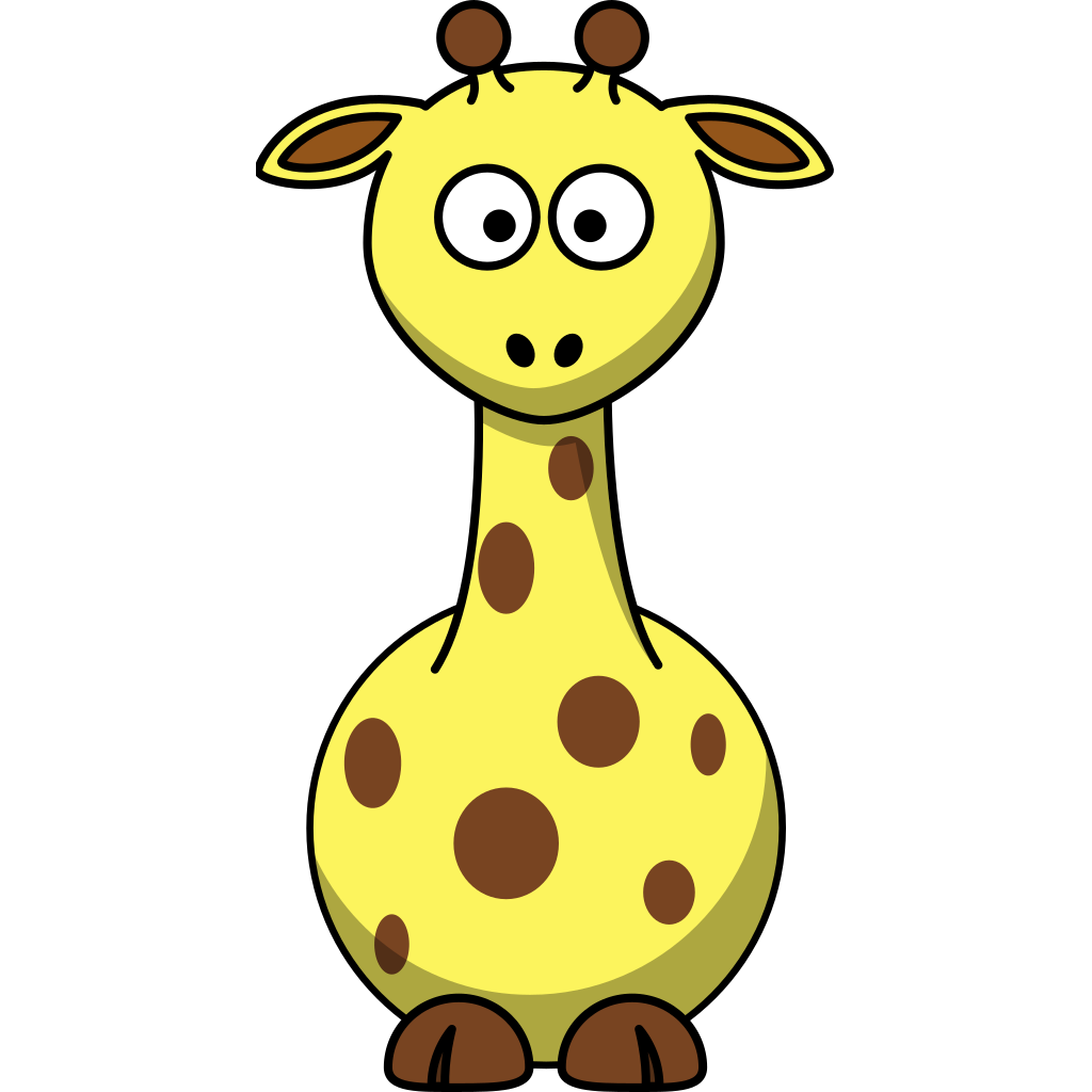 Download Cartoon Giraffe PNG, SVG Clip art for Web - Download Clip ...