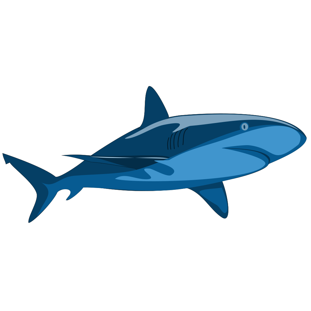 Shark SVG Clip Arts. 