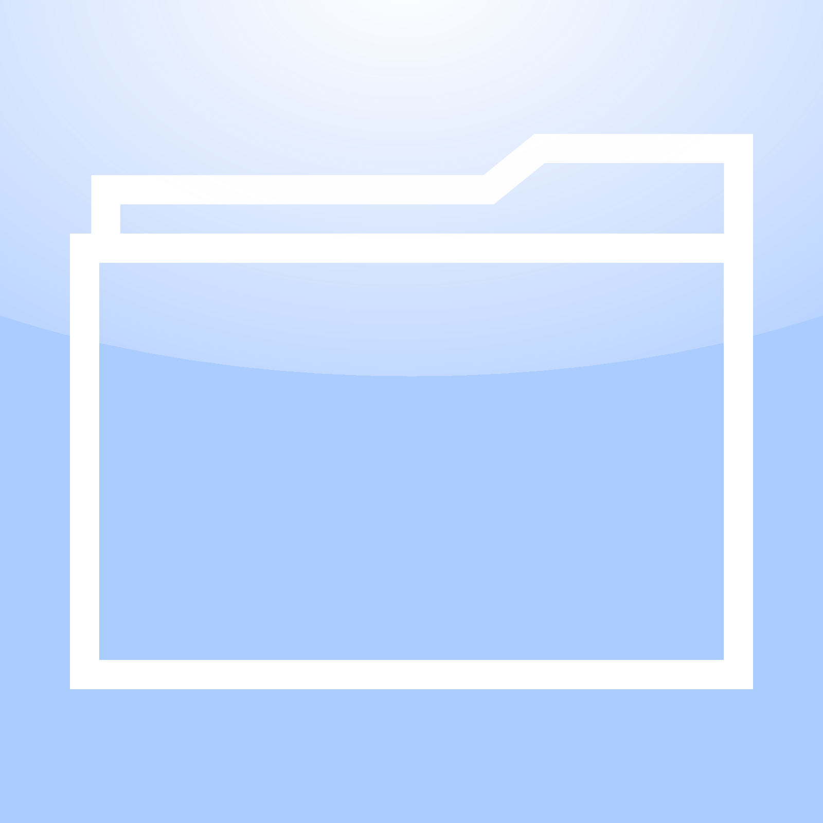 Folder Blue Icon SVG Clip arts