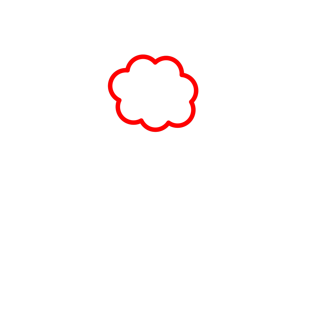 Red Cloud PNG, SVG Clip art for Web - Download Clip Art, PNG Icon Arts
