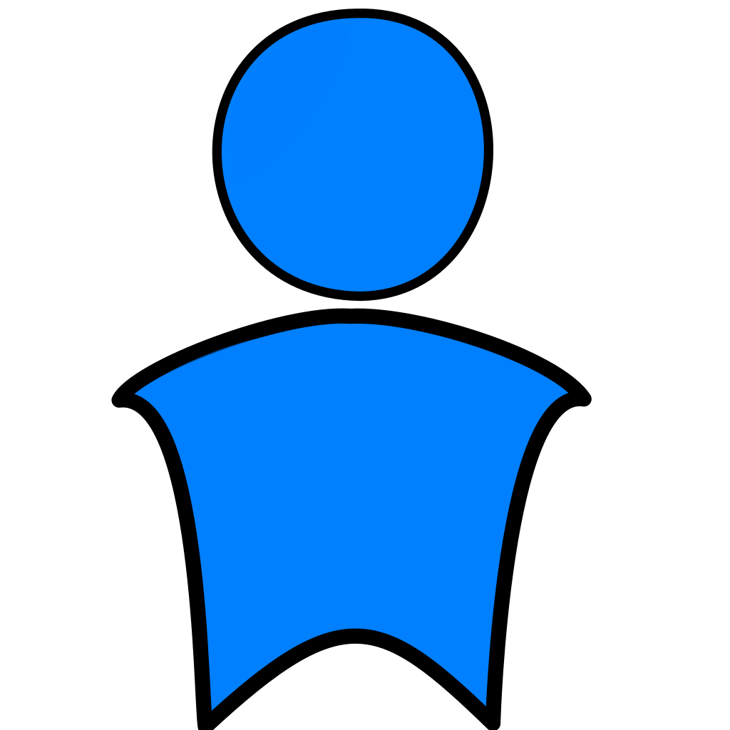 Blue Man 2 PNG, SVG Clip art for Web - Download Clip Art, PNG Icon Arts