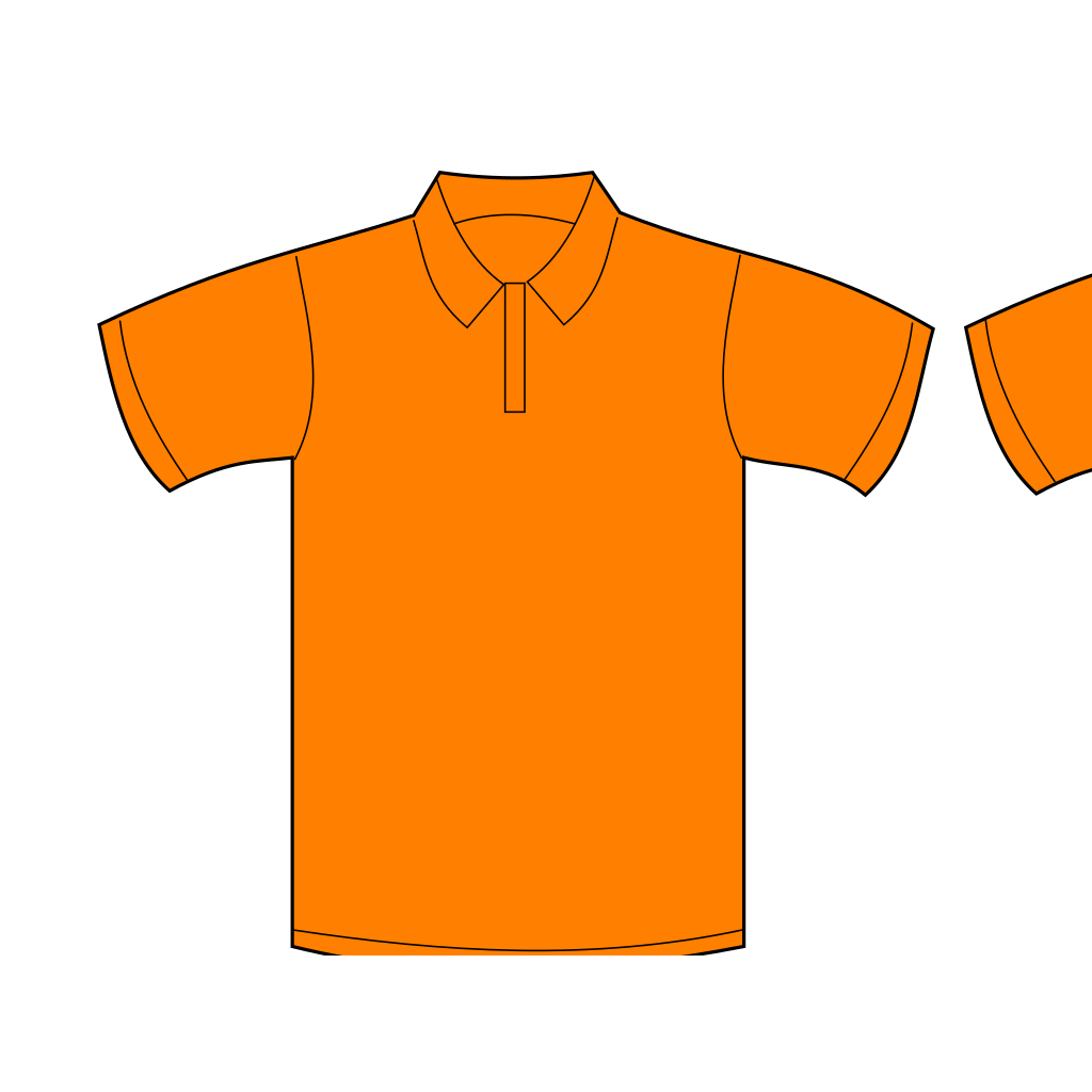 Free Polo Shirt Template Clipart Illustration Free Im - vrogue.co