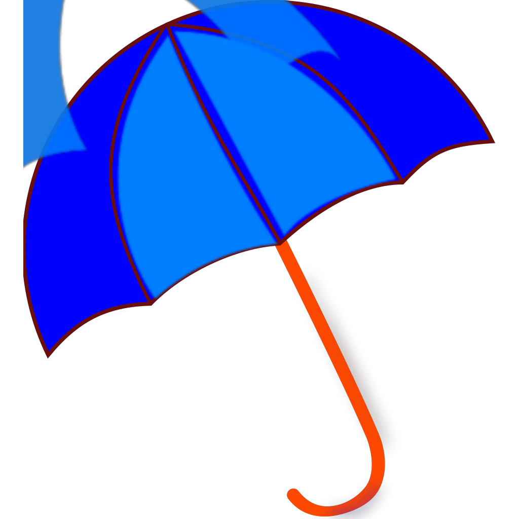 Blue Umbrella PNG, SVG Clip art for  Download Clip Art, PNG Icon Arts