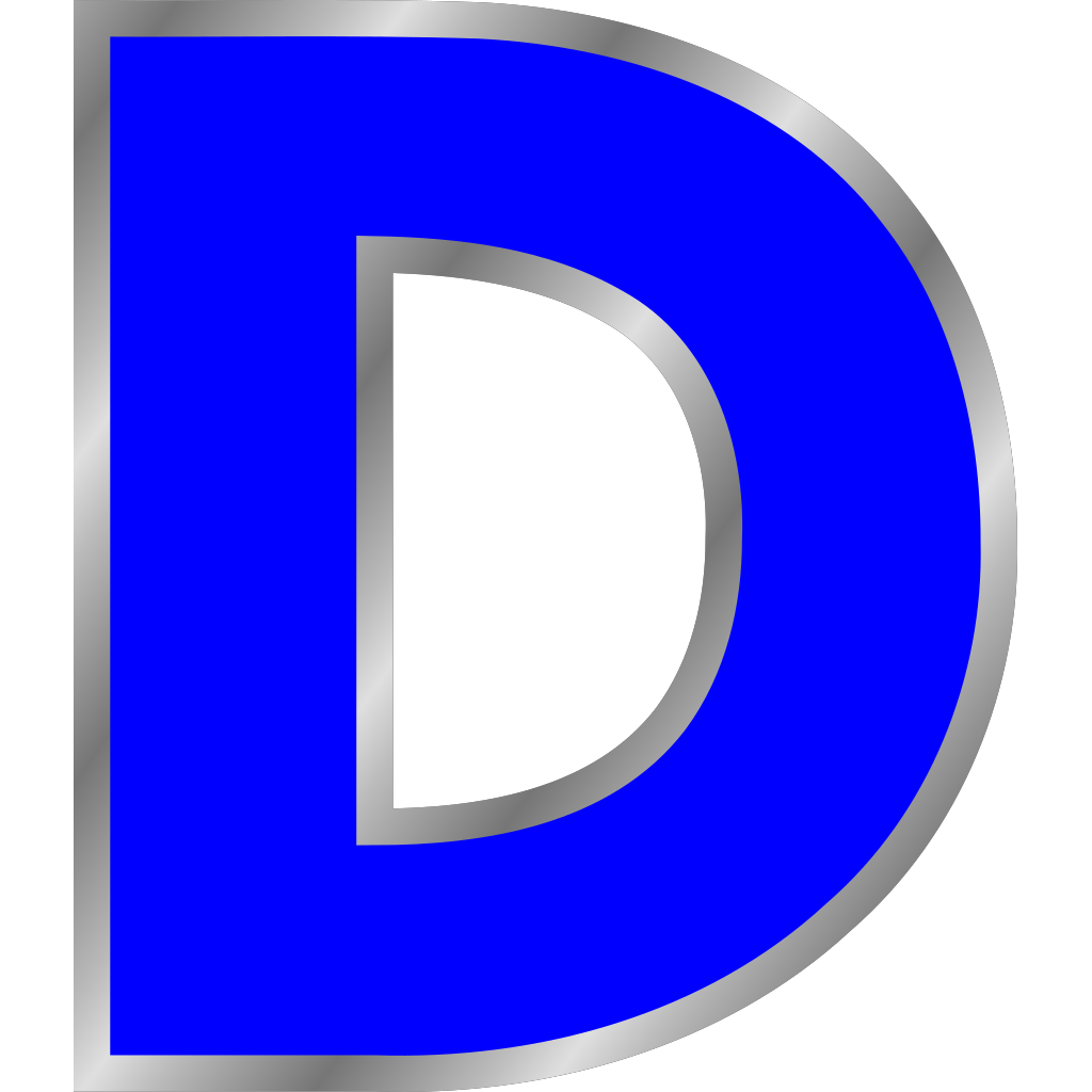 Letter D SVG Clip arts download - Download Clip Art, PNG Icon Arts