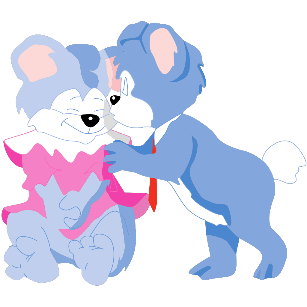 Download Bears Kissing PNG, SVG Clip art for Web - Download Clip Art, PNG Icon Arts