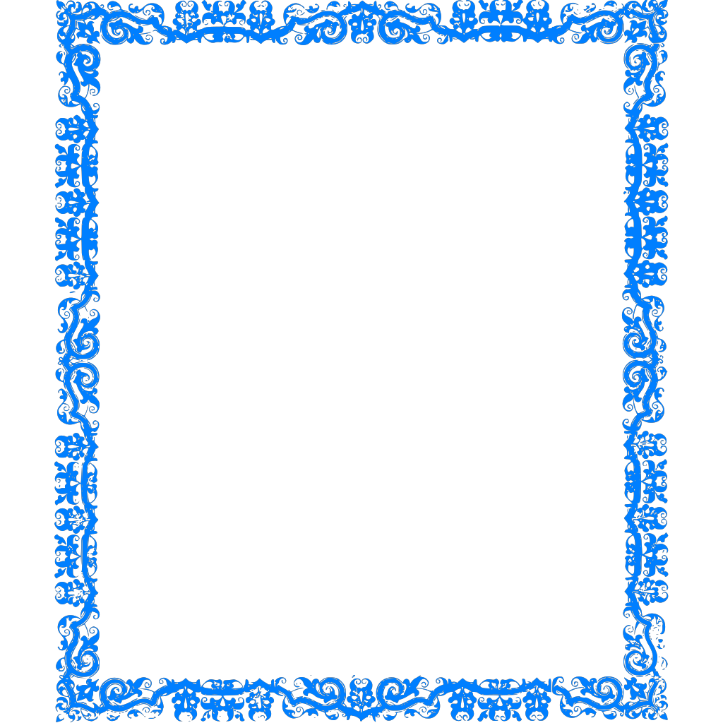 Download Blue Border Design PNG, SVG Clip art for Web - Download ...