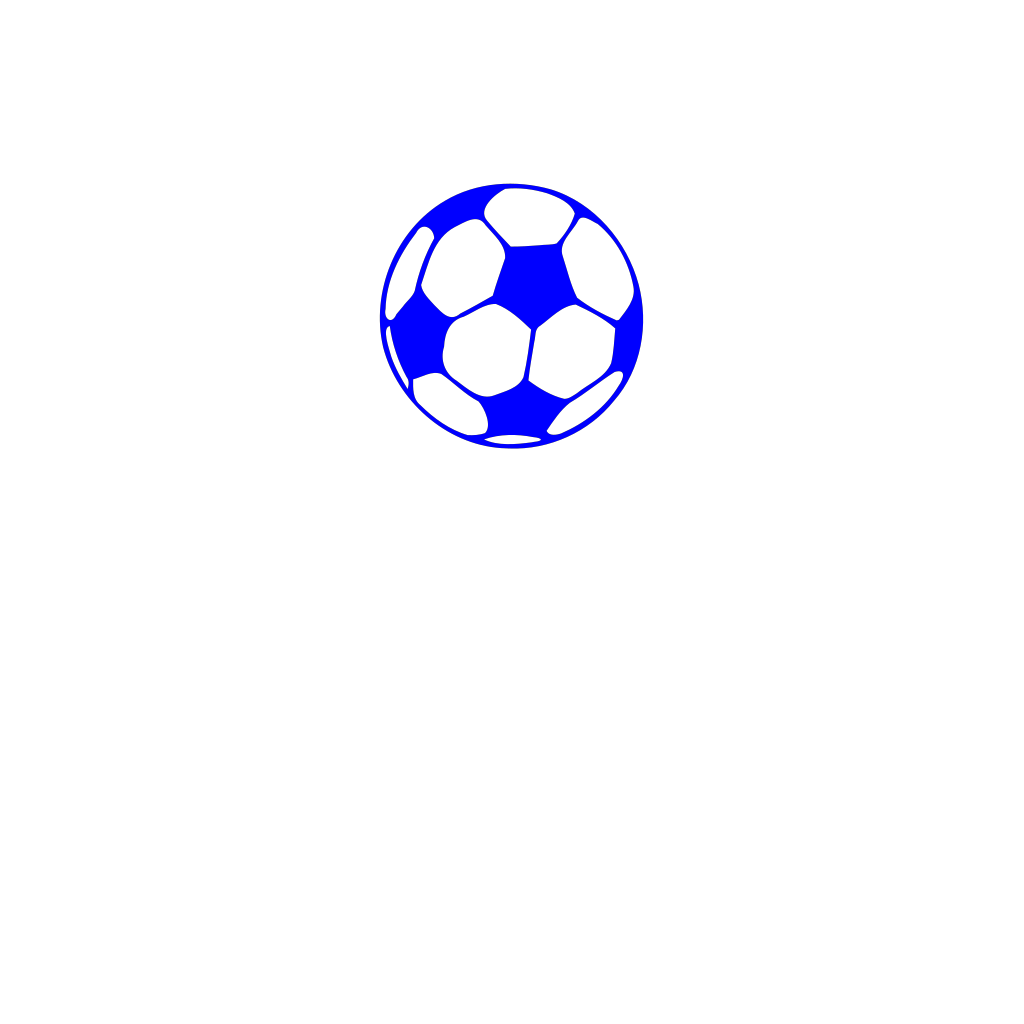 Blue Football PNG, SVG Clip art for  Download Clip Art, PNG Icon Arts