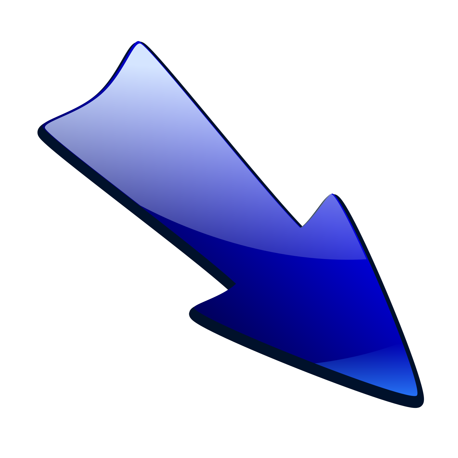 Arrow Blue PNG, SVG Clip art for Web Download Clip Art