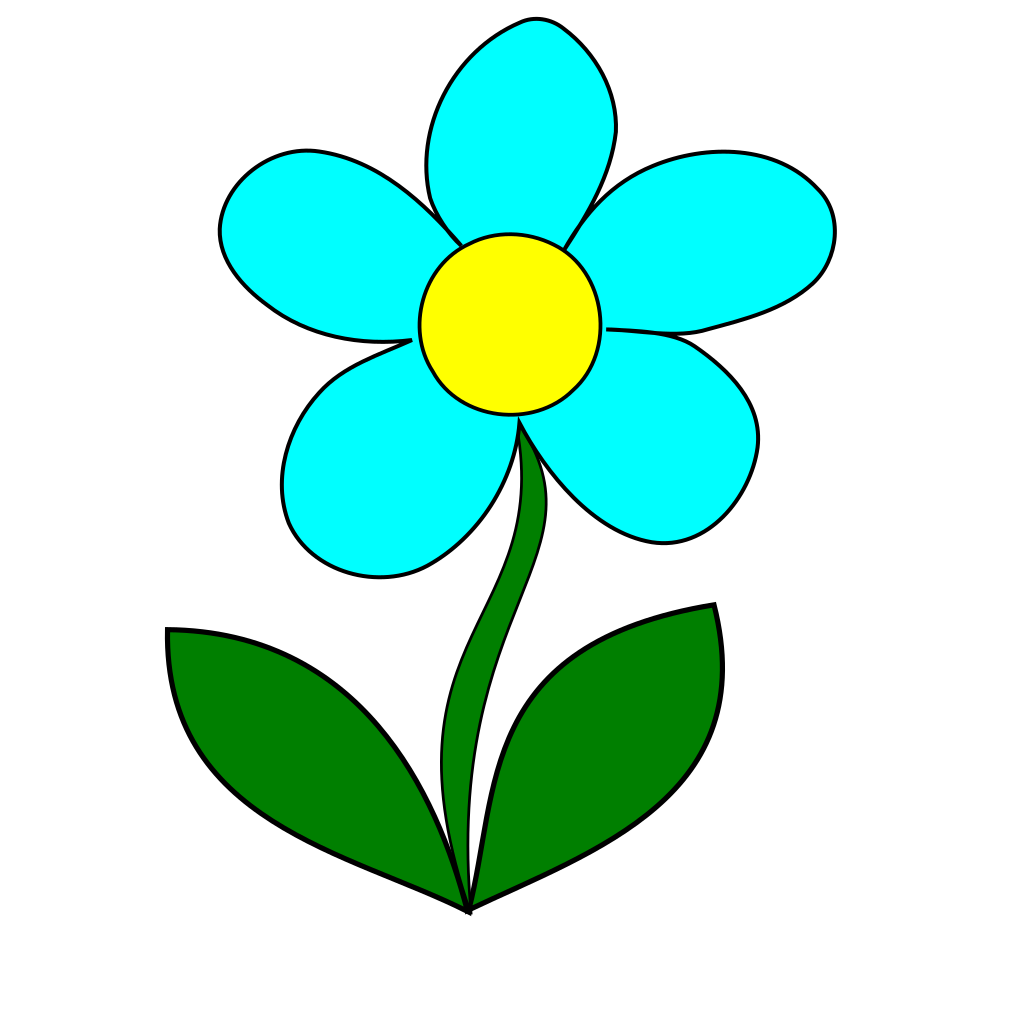 Blue Flower PNG, SVG Clip art for Web - Download Clip Art, PNG Icon Arts