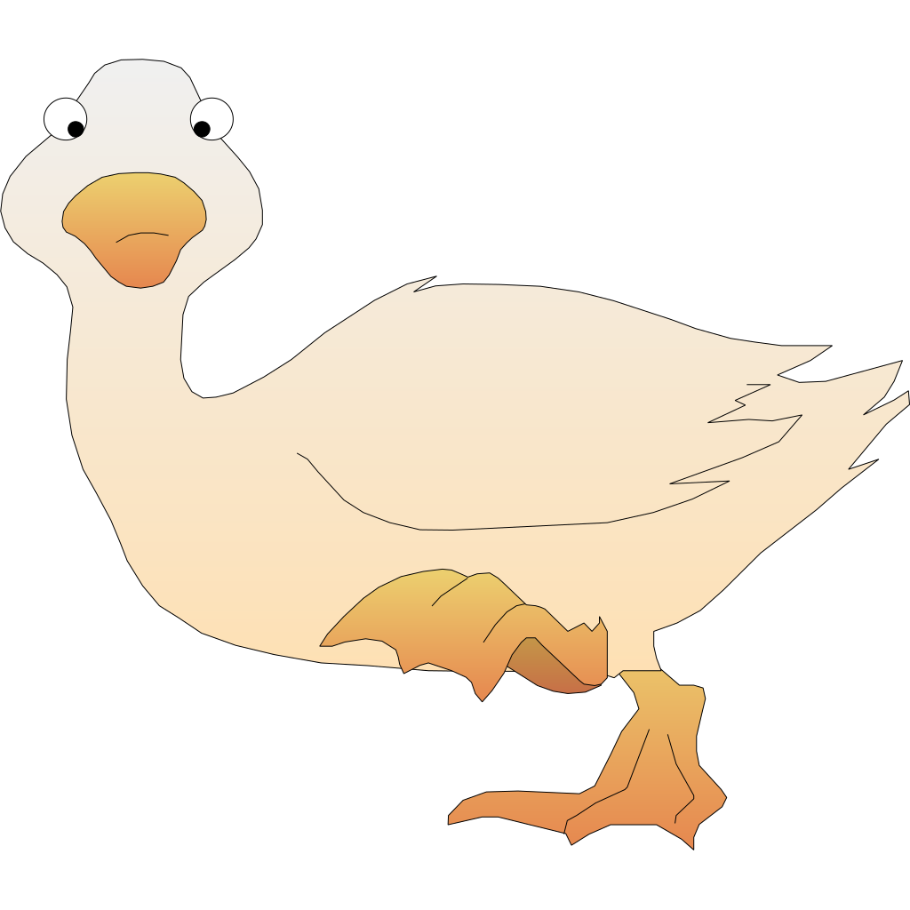 Гусь рисунок png