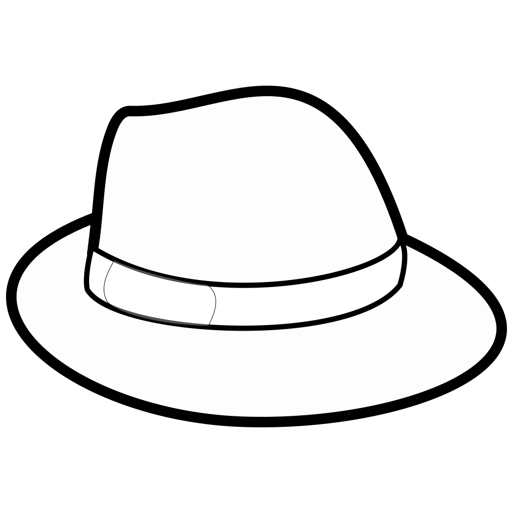 Hat Outline PNG, SVG Clip art for Web Download Clip Art, PNG Icon Arts