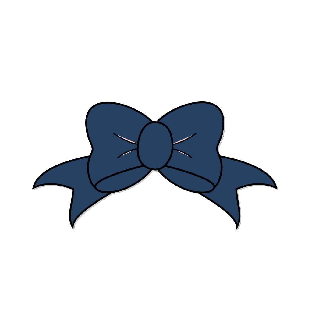 Download Dark Blue Bow PNG, SVG Clip art for Web - Download Clip ...