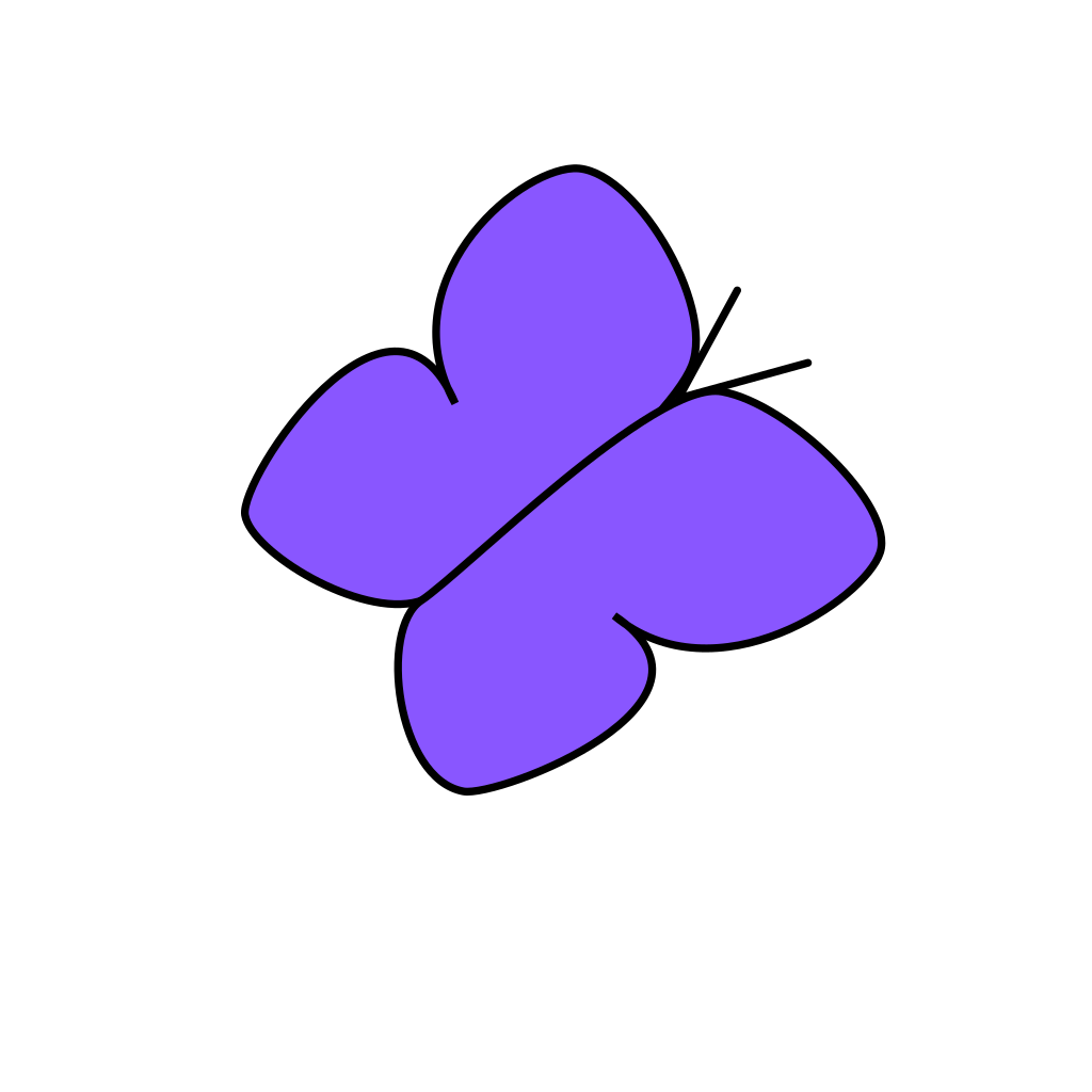 Free Free 163 Butterfly Purple Svg SVG PNG EPS DXF File