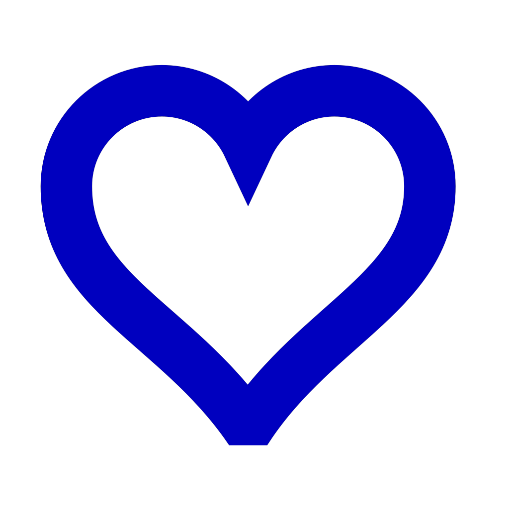 Open Blue Heart PNG, SVG Clip art for Web - Download Clip Art, PNG Icon
