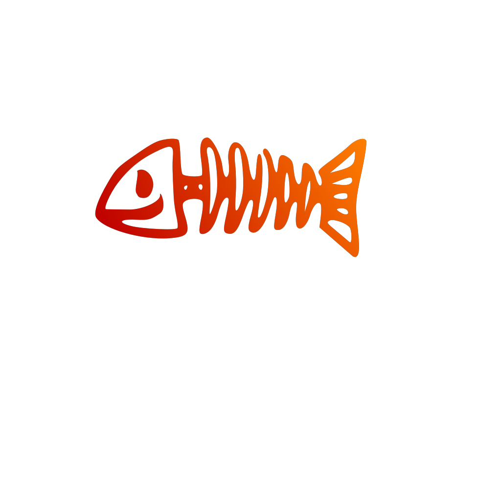 Download Happy Fish Bone PNG, SVG Clip art for Web - Download Clip ...