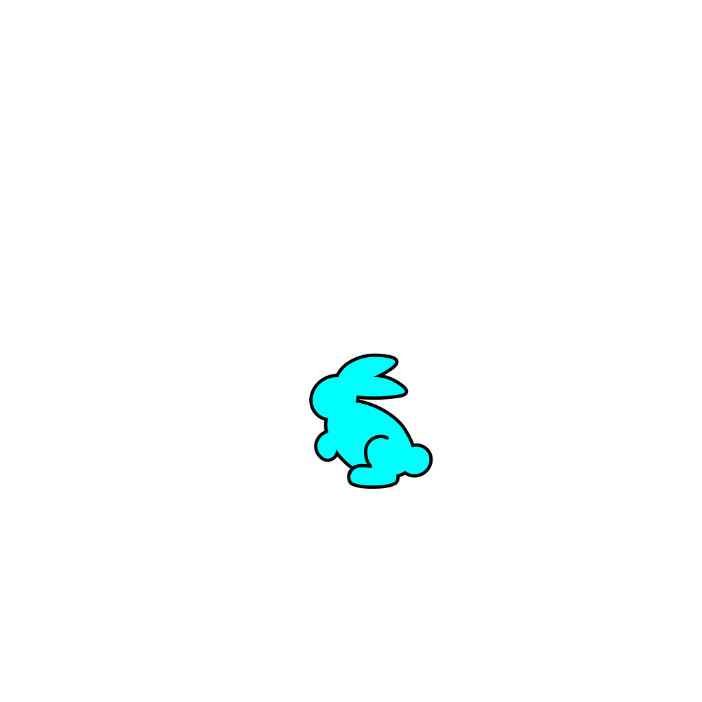 aqua bunny ver