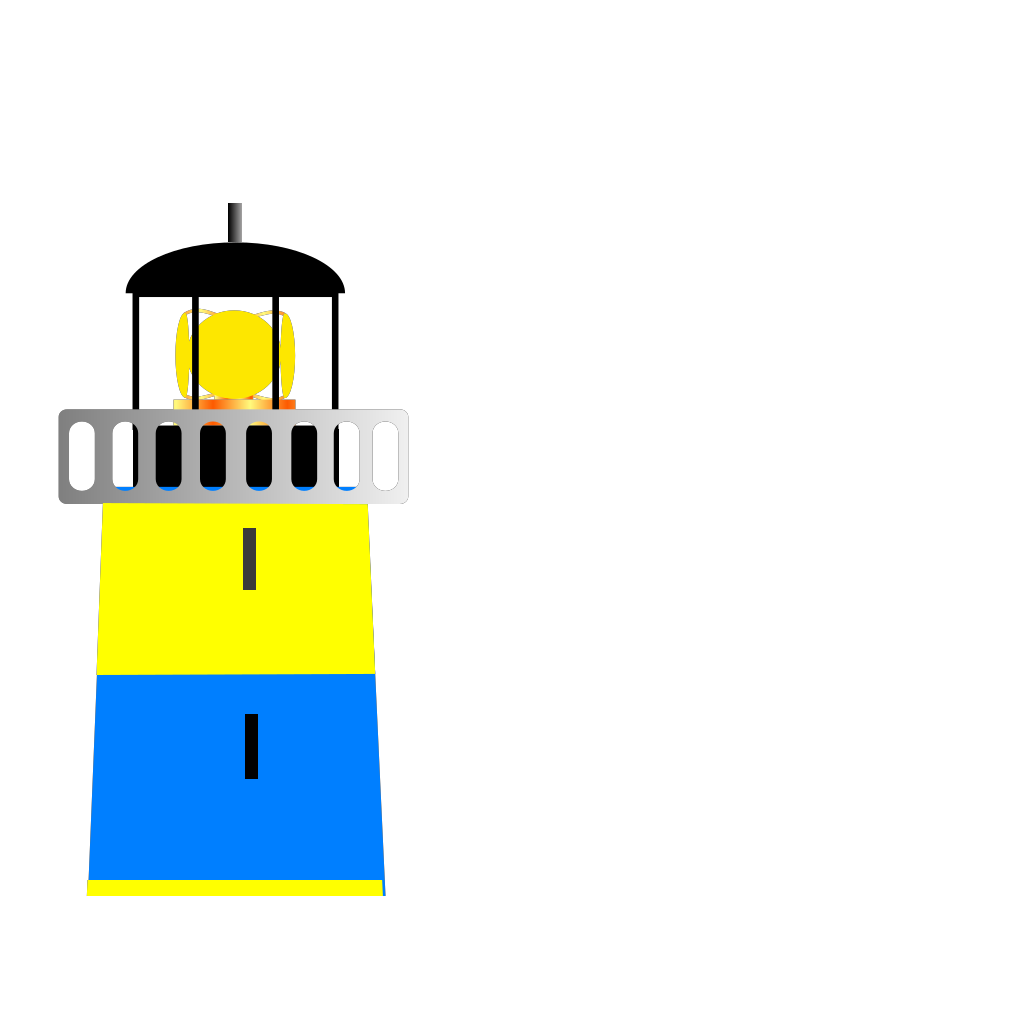 Download Yellow And Blue Lighthouse Png Svg Clip Art For Web Download Clip Art Png Icon Arts