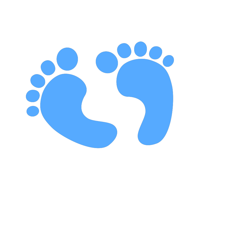 Baby Feet Blue PNG, SVG Clip art for Web Download Clip Art, PNG