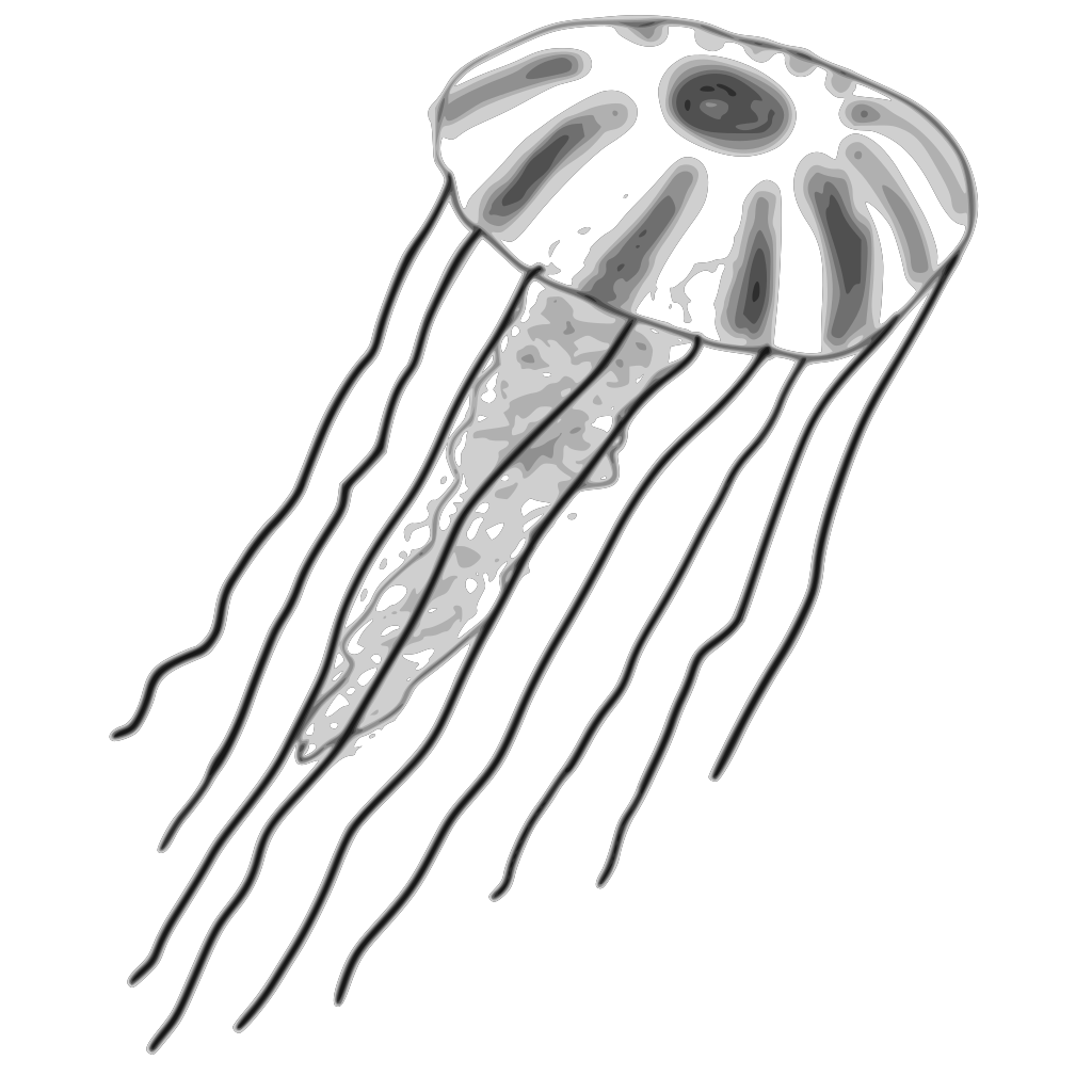 Free Free 146 Outline Cute Jellyfish Svg Jellyfish Clipart SVG PNG EPS DXF File