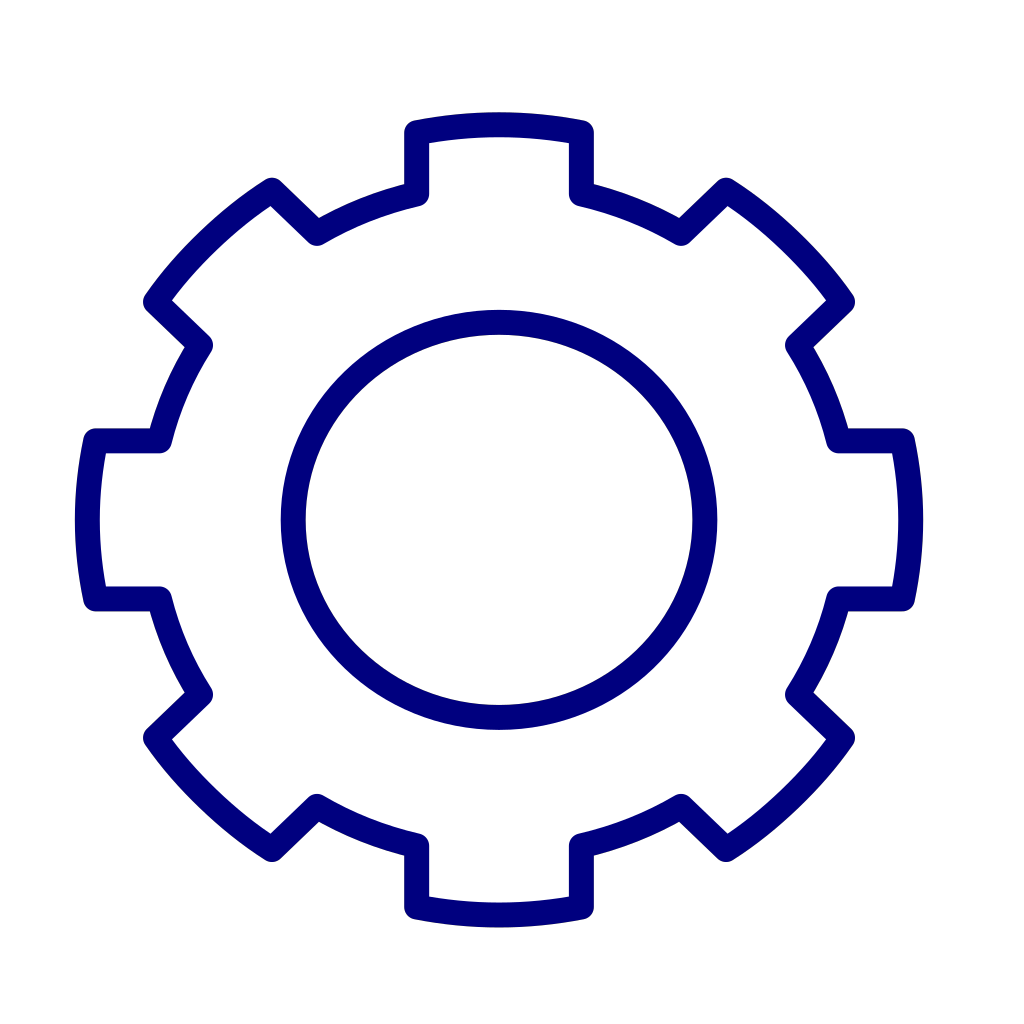 Blue Gear PNG, SVG Clip art for Web - Download Clip Art, PNG Icon Arts