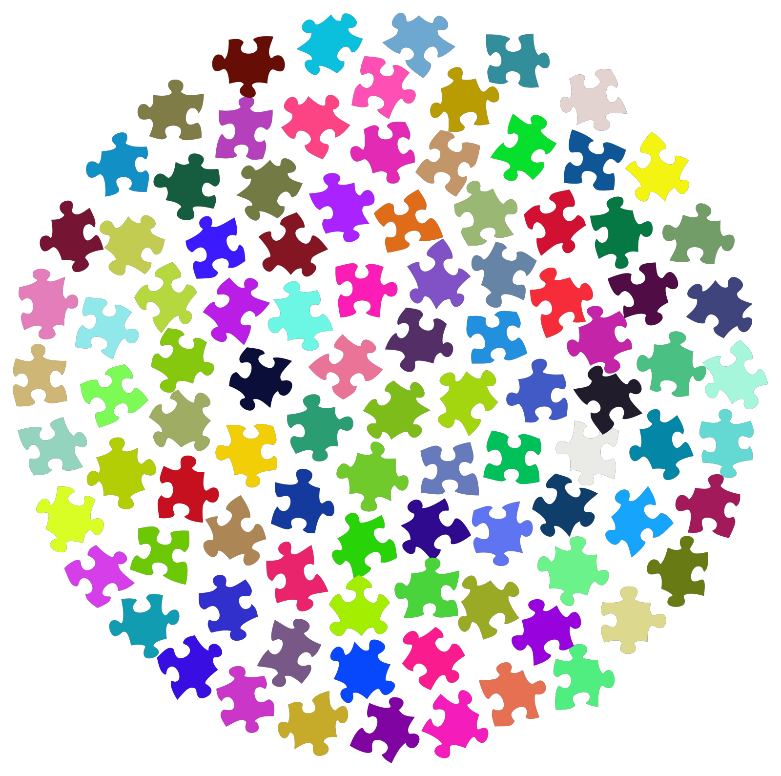 Square Jigsaw Puzzle PNG, SVG Clip art for Web - Download Clip Art, PNG