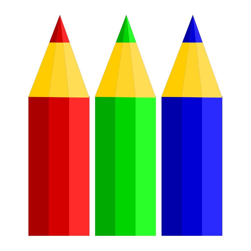 Color Pencils PNG, SVG Clip art for  Download Clip Art, PNG Icon Arts