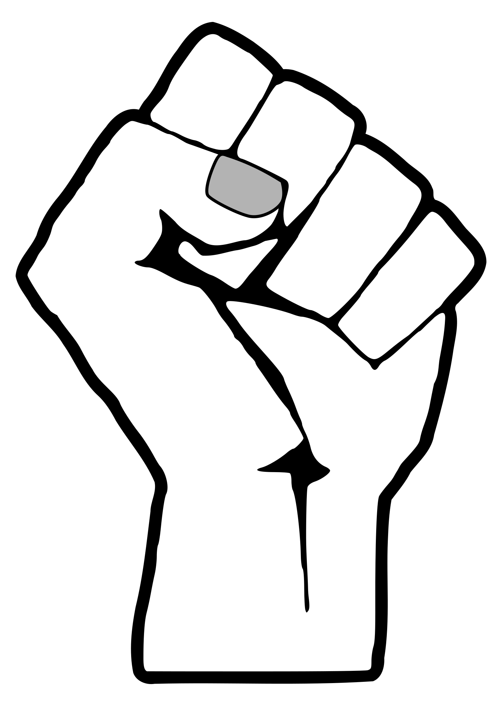Blue Fist PNG, SVG Clip art for Web - Download Clip Art, PNG Icon Arts