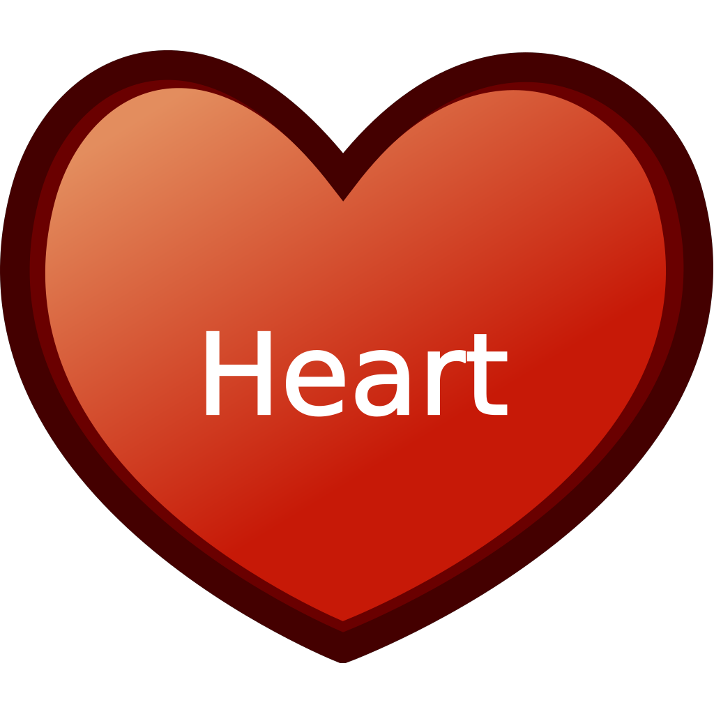 Текстовое сердце