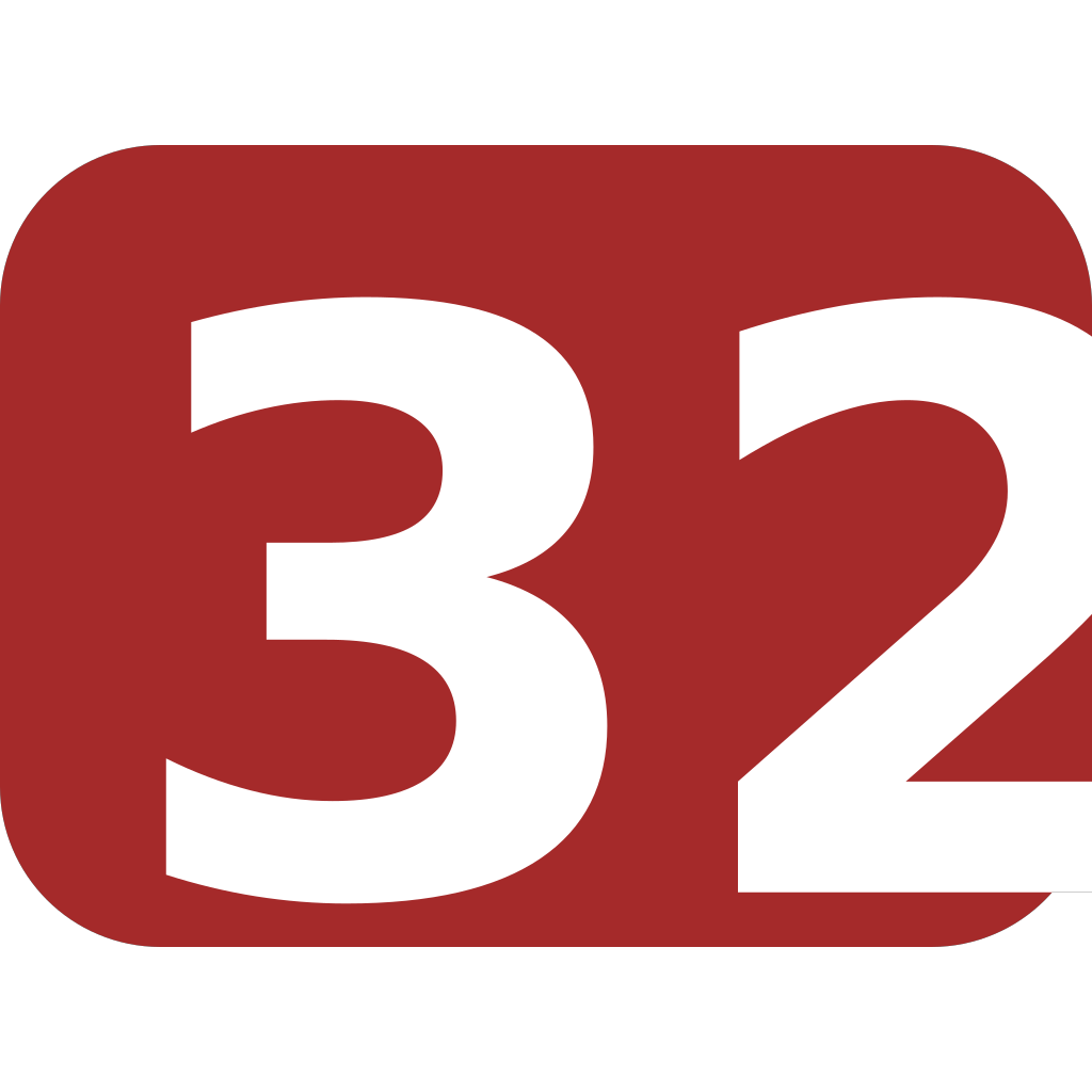Brown Rounded Rectangle With Number 32 PNG, SVG Clip art for Web ...
