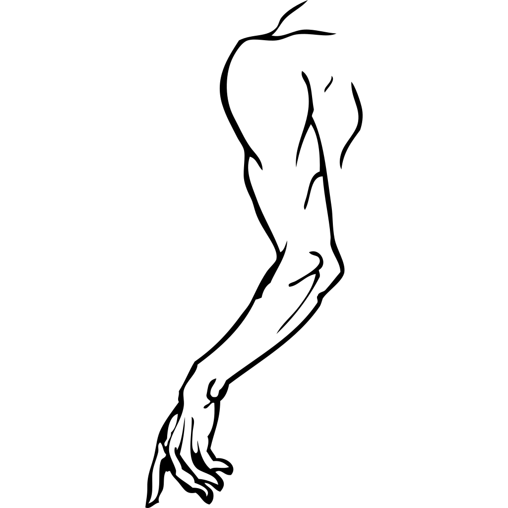 Arms line. Arm раскраска. Нарисованная рука с мускулами. Тело чб рисунок. Очертание руки