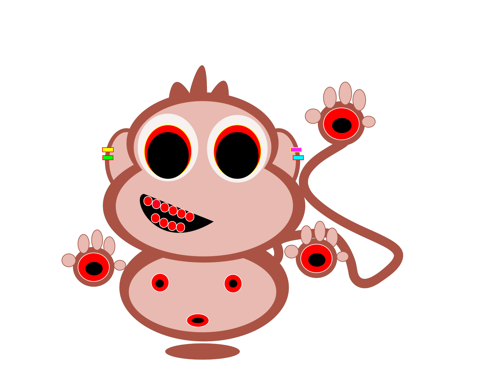 Brown Monkey PNG, SVG Clip art for Web - Download Clip Art, PNG Icon Arts